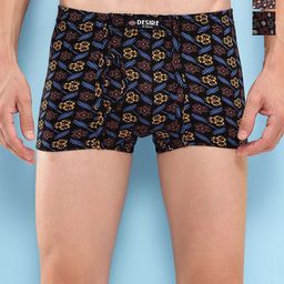 T.T. Pack Of 3 Assorted Cotton Snug Fit Mini Trunks - DES_PRNT_MINI_IE_PO3_BBN_95-9