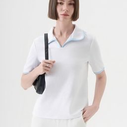 LULU & SKY Polo Collar T-shirt-image-39