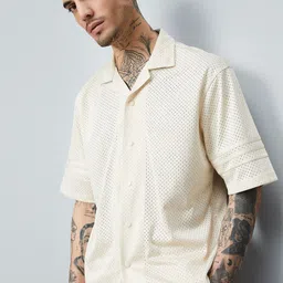 max Men Opaque Printed Casual Shirt-image-79