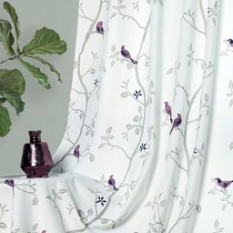 Tranquebar Home Pink Set of 2 Floral Door Curtain-picture-14