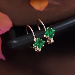 I Jewels Contemporary Drop Earrings-53