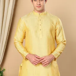 TATTVA Ethnic Motifs Printed Mandarin Collar Straight Kurta-picture-38