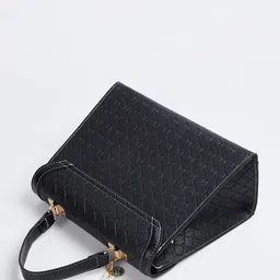 max Textured PU Structured Handheld Bag image 3