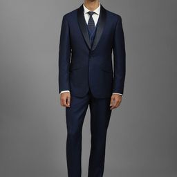 Louis Philippe Men Single-Breasted 3 Piece Formal Suit-image-39