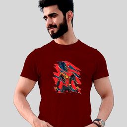 Jack Paris Graphic Printed Round Neck Relaxed Fit Cotton Casual T-Shirt-image-91