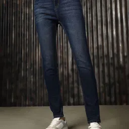 High Star Women Comfort Skinny Fit High-Rise Light Fade Stretchable Jeans-image-95