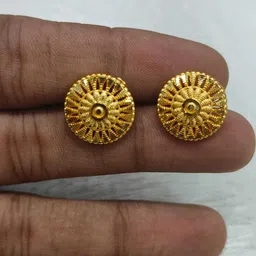 Gorkhastyle Circular Studs Earrings-3