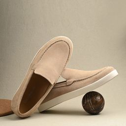 CARLO ROMANO Men Suede Loafers-image-32