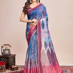 AMRUTKALA SAREES Floral Saree-image-18