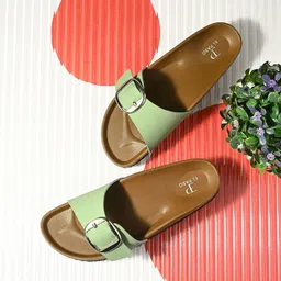 El Paso Women One Toe Flats-44