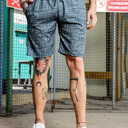 House of Koala Unisex Printed Fashion Shorts-picture-51