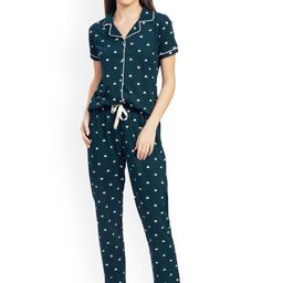 PASTEL CLIP Women Printed Night suit-image-92