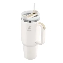 AGIS White Single Stainless Steel Solid Water Bottle-image-9
