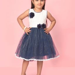 BAESD Net Fit & Flare Dress-image-58