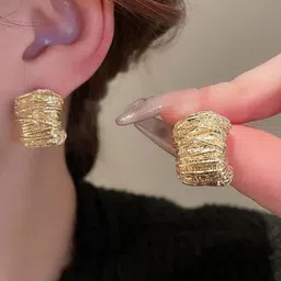 SZN Geometric Studs Earrings-6