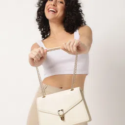 Fastrack PU Structured Sling Bag image 3