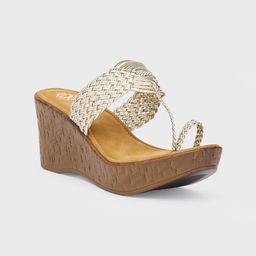 Sole To Soul Ethnic Wedge Sandals-49