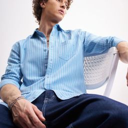 HIGHLANDER Striped Slim Fit Casual Shirt-picture-47