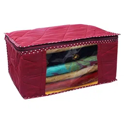 Kuber Industries Maroon Set of 2 Regular Multi-Utility Organisers image 2
