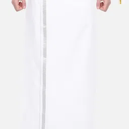 Ramraj Pack of 2 Mens Cotton Single layer Dhoti-image-73
