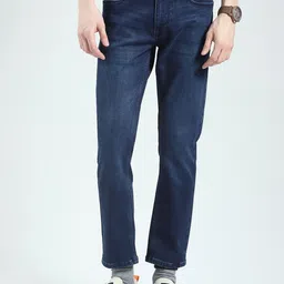 Monte Carlo Men Regular Fit Mid-Rise Light Fade Jeans-image-60