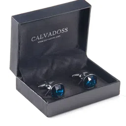 Calvadoss Men Sqaure Cufflink-15