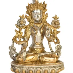 Exotic India Multicoloured Buddha Showpiece-image-72