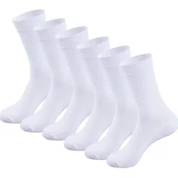 MUKHAKSH Unisex White Socks-image-95
