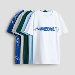 H&M 5-Pack Cotton T-Shirts-image-86
