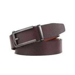 LOOPA Men Textured Leather Formal Belt-picture-26