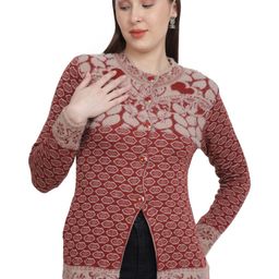 Chatanya Women Self Design Cardigan-image-62