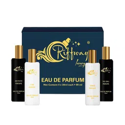 riffway Set Of 4 Aromatic- Cube- The King- Venus Long Lasting Eau De Parfum- 20 ml Each-44