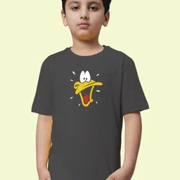 Friskers Boys Looney Tunes Graphic Printed Round Neck Cotton T-shirt-image-1