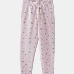R&B Girls Mid-Rise Cotton Ankle-Length Leggings-picture-45