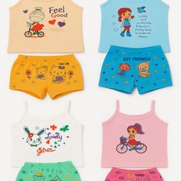 CORTICA Girls Pure Cotton Clothing Set-image-6