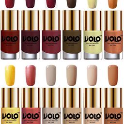 VOLO Set Of 12 Extra Shine Nail Polish 9.9 ml Each Combo 10-32