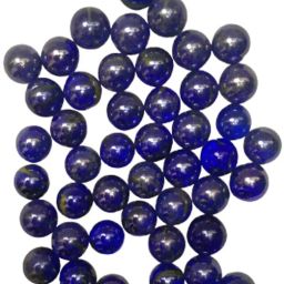 50 Pcs Dark Blue OR Blue Colour Kanche Marble Glass Ball Goli in Outdoor Toy-27