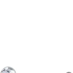 SHREEVARAM Cubic Zirconia Rhodium Plated Alloy Nose Stud-picture-15