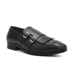 ROSSO BRUNELLO Men Leather Formal Monks-picture-24