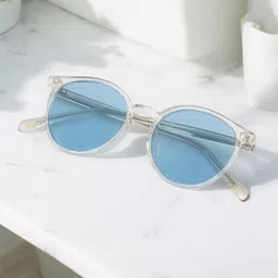 Ted Smith Unisex Round Sunglasses with Polarised and UV Protected Lens-10
