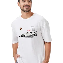 BRATMA Men Graphic Printed Oversized T-shirt-picture-15