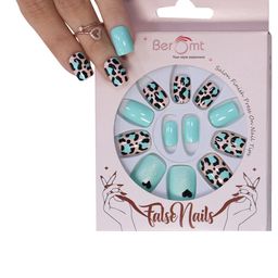 BEROMT Set Of 16 Salon Finish Press On Nail Tip With Application Kit - BFN527CN image 1