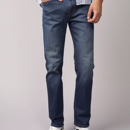 AMERICAN EAGLE OUTFITTERS Men Straight Fit Mid-Rise Jeans-picture-2
