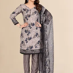 Moda Rapido Floral Printed Unstitched Dress Material-picture-44