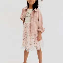 H&M Printed Tulle-Skirt Dress-picture-52