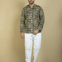 Tant Ghar Men Warli Printed Kurta-picture-14