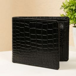 Teakwood Leathers Men Textured Leather Two Fold Wallet-picture-4