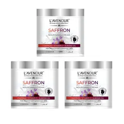 L'AVENOUR Set Of 3 Saffron Nourishing Cream With Vitamin E - 100 ml Each-6