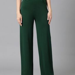 Stylecast X Kotty Women Solid Mid-Rise Trousers-image-92
