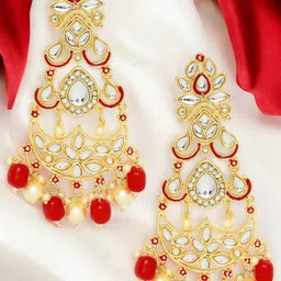 OOMPH Floral Drop Earrings-image-96